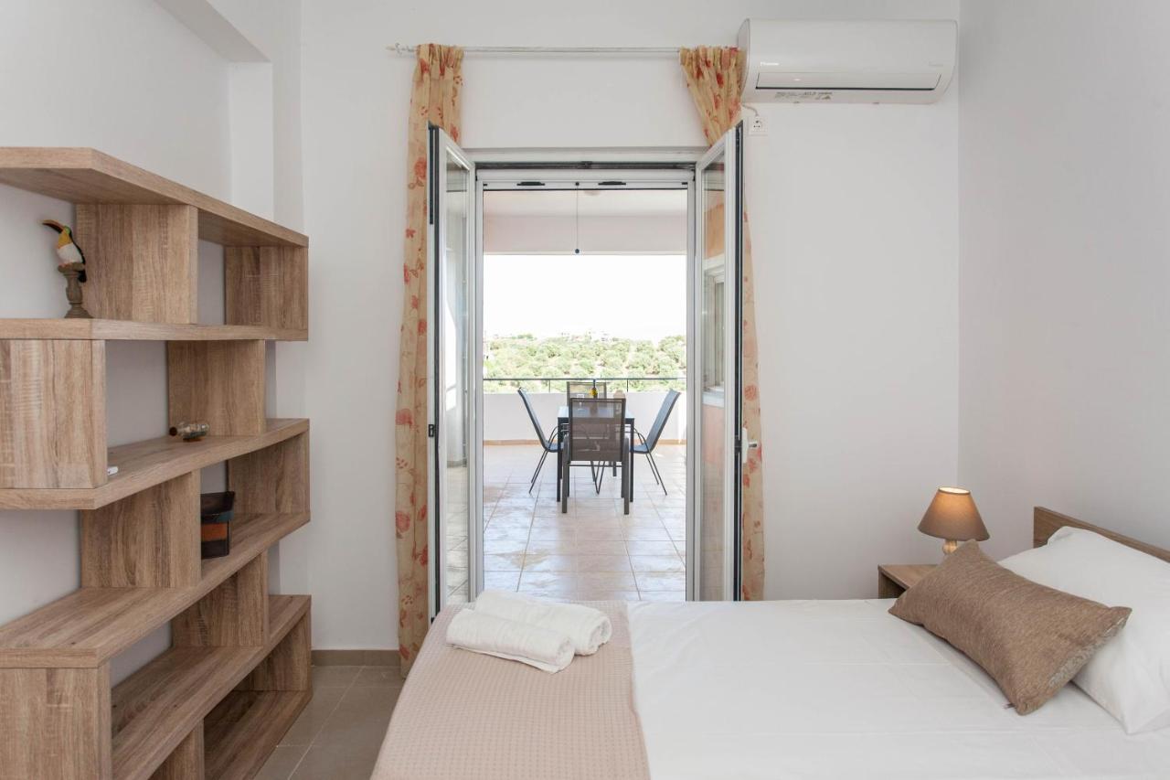 Hillside Seaview Apartment Stalós 외부 사진